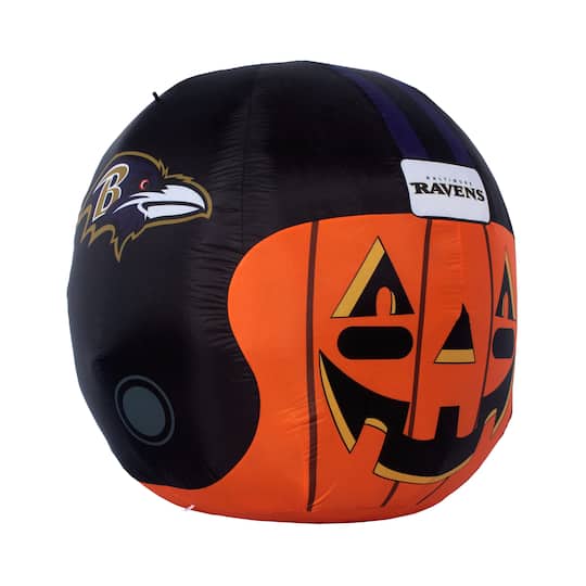 Sporticulture 4Ft Inflatable NFL Team Pride Jack-O' Helmet in Baltimore Ravens | 4 ft | Michaels®